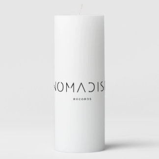 Hoodie Nomadism Records Black Logo Pillar Candle