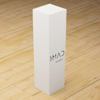 Hoodie Nomadism Records Black Logo Wine Box