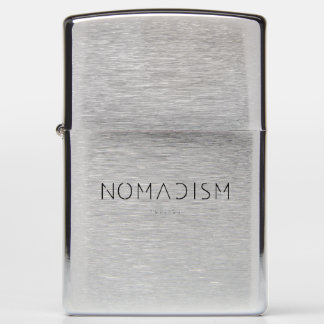 Hoodie Nomadism Records Black Logo Zippo Lighter