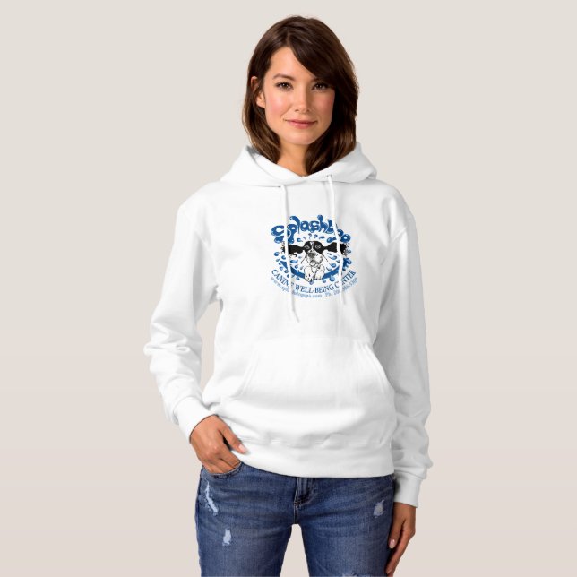 Hoodie, non-zip, large logo hoodie (Front Full)