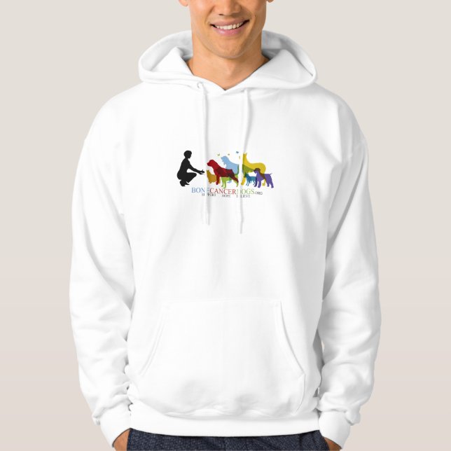 Hoodie with Colored Logo (Front)