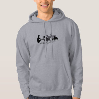 Hoodie with Grey Logo