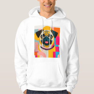 Hoodie with Pug