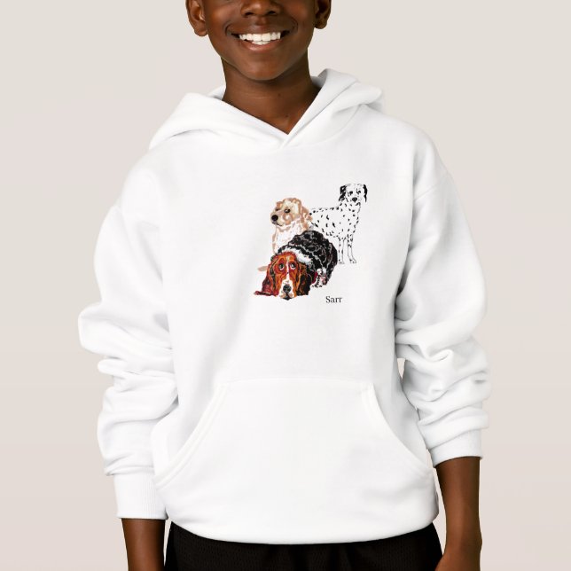 Hoodies : ITs a Dog's World  (Front)