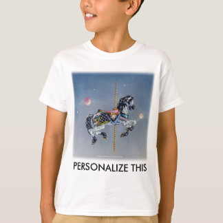 Hoodies, Sweats - Grey Mare Carousel Horse T-Shirt