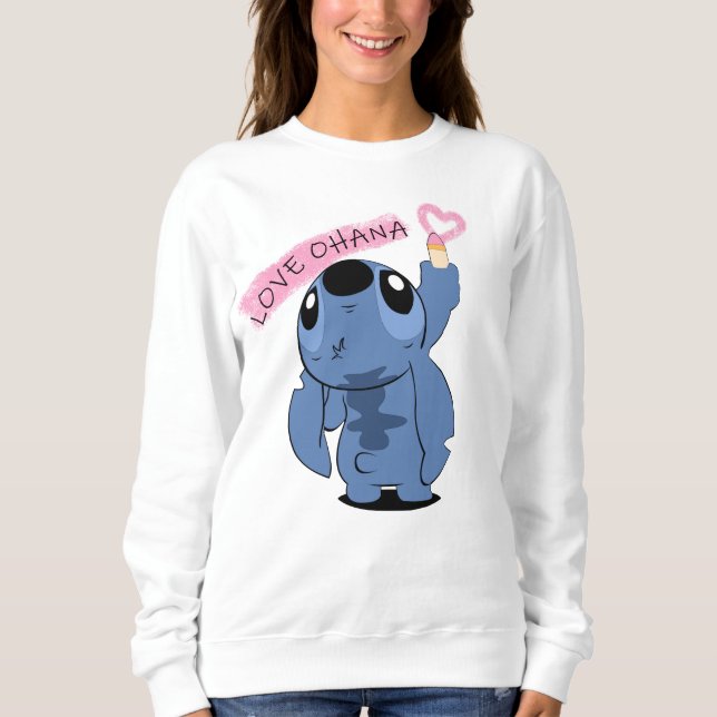 Hoodies Women Ohana Stitch (Front)