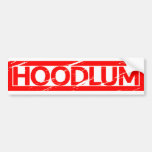 Hoodlum Stamp Bumper Sticker
