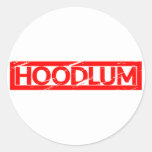 Hoodlum Stamp Classic Round Sticker