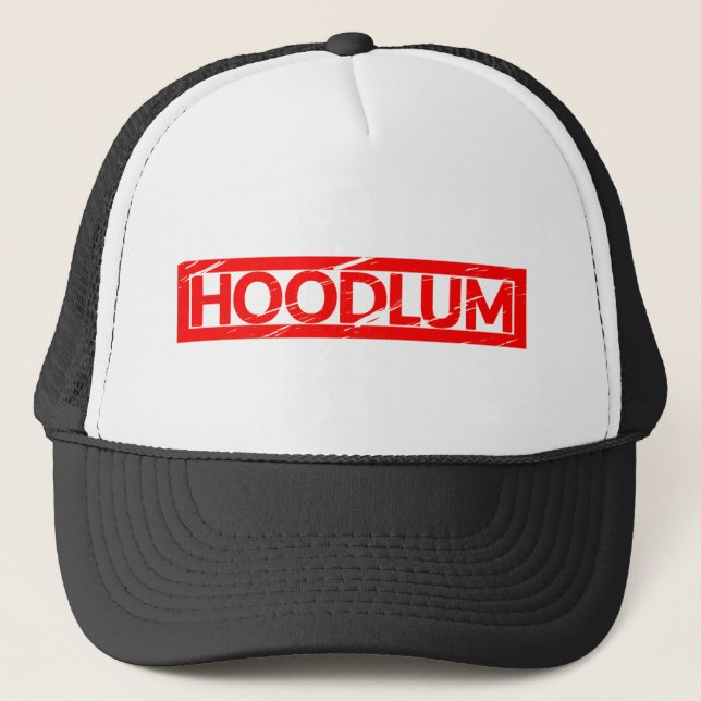 Hoodlum Stamp Trucker Hat (Front)