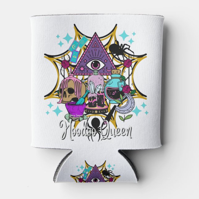 Hoodoo Queen Can Cooler (Front)