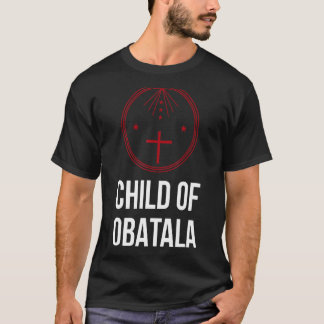 Hoodoo Santeria African Veve Orisha Child Of Obata T-Shirt