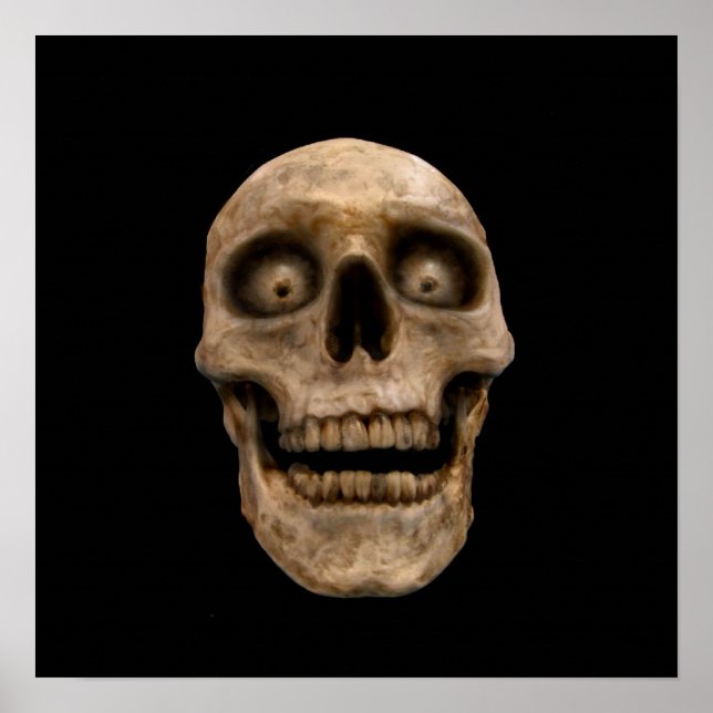 Hoodoo Skull Poster (Front)