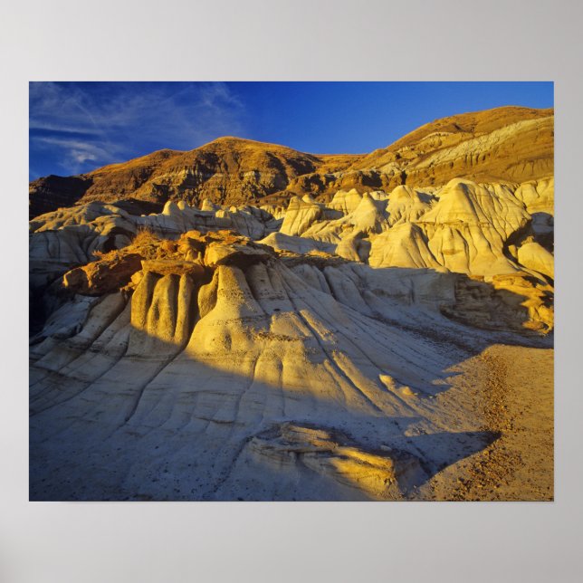 Hoodoos at Drumheller Alberta, Canada Poster (Front)