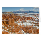 Hoodoos at Sunset Point in Bryce Greeting Card (Front Horizontal)