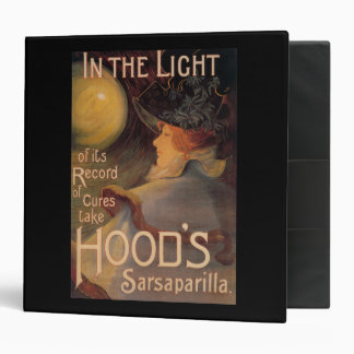 Hood's Sarsaparilla Promotional Poster Binder