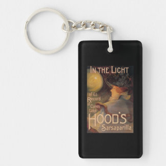 Hood's Sarsaparilla Promotional Poster Keychain