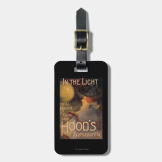 Hood's Sarsaparilla Promotional Poster Luggage Tag