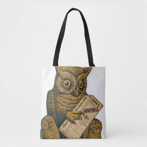 Hoods Sarsaparilla Restorative Tonic Tote Bag