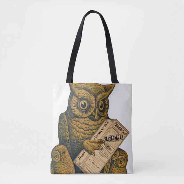 Hood's Sarsaparilla Restorative Tonic. Tote Bag (Front)