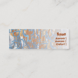 Hoody Fox - Skinny Mini Business Card
