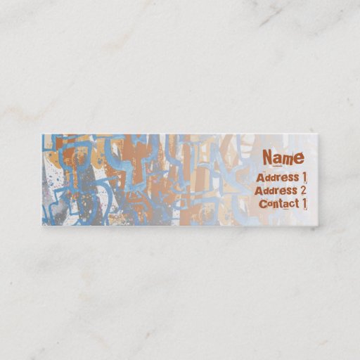 Customizable Hoody Fox - Skinny Business Cards