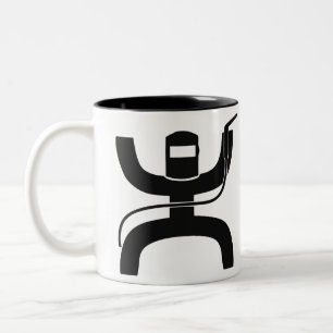 Hooey Welder logo Two-Tone Coffee Mug