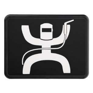 Hooey Welder Sticker Trucks, SUV, RV Window Sti Hitch Cover