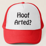 Hoof Arted Hat at Zazzle