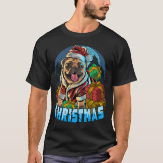 Hoof Dogmas Merry Christmas Pugmas - Pug Merry Chr T-Shirt