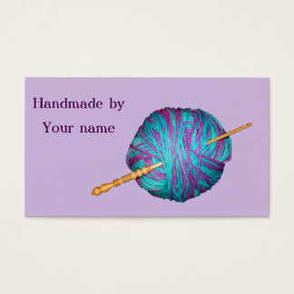 Hook and yarn Handmade by cards
