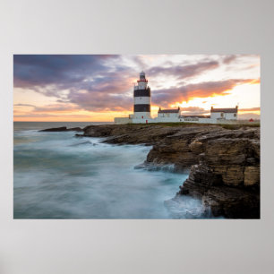 Hook Lighthouse, Hook Head, Ireland Poster