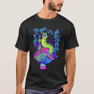 Hooka Smoking Caterpillar Glow T-Shirt