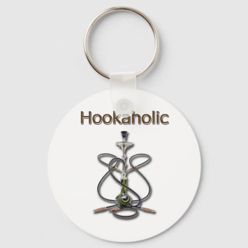 Hookah Holic 2 Keychain