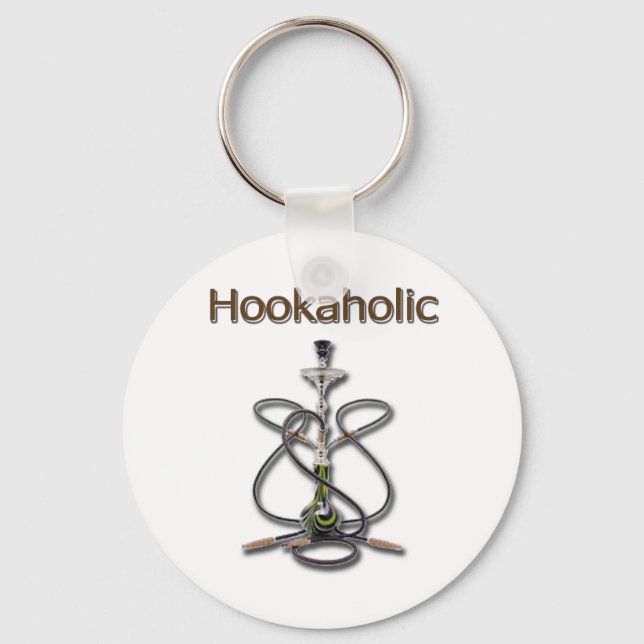 Hookah Holic 2 Keychain (Front)