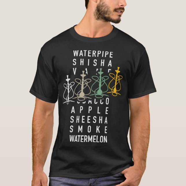 Hookah humor betting  T-Shirt (Front)