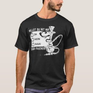 Hookah Lovers Want to Smoke show jumping mustang T-Shirt