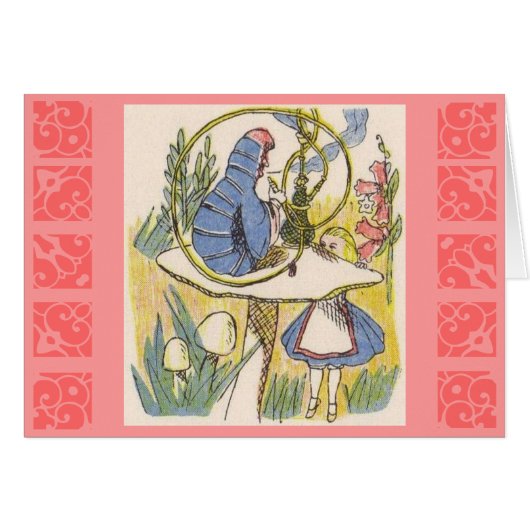Hookah Smoking Caterpillar Cards (Front Horizontal)