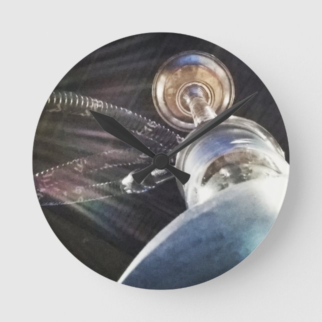 Hookah Time Round Clock (Front)