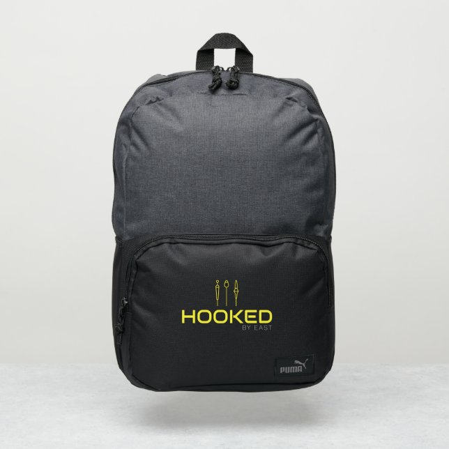 Hooked By East Logo Backpack (Front)