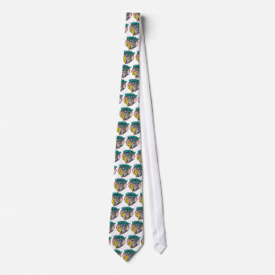 HOOKED FOR LIFE NECK TIE