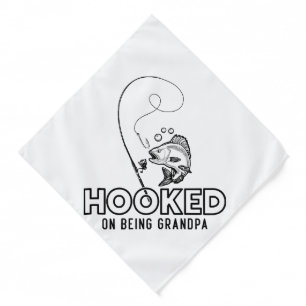 Hooked On Being A Grandpa Bandana