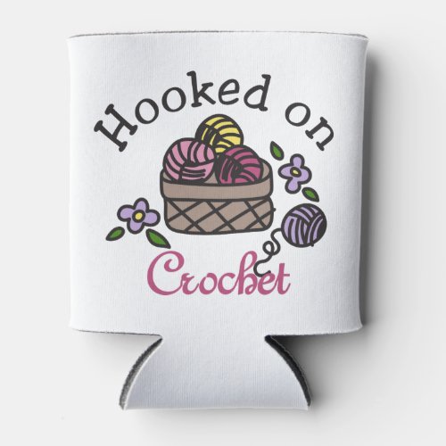 Hooked On Crochet Can Cooler