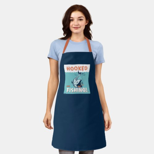 Hooked on Fishing Apron