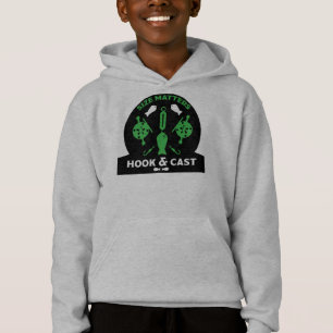 Hooked On Fishing Hoodie