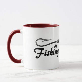Hooked on Fishing Mug
