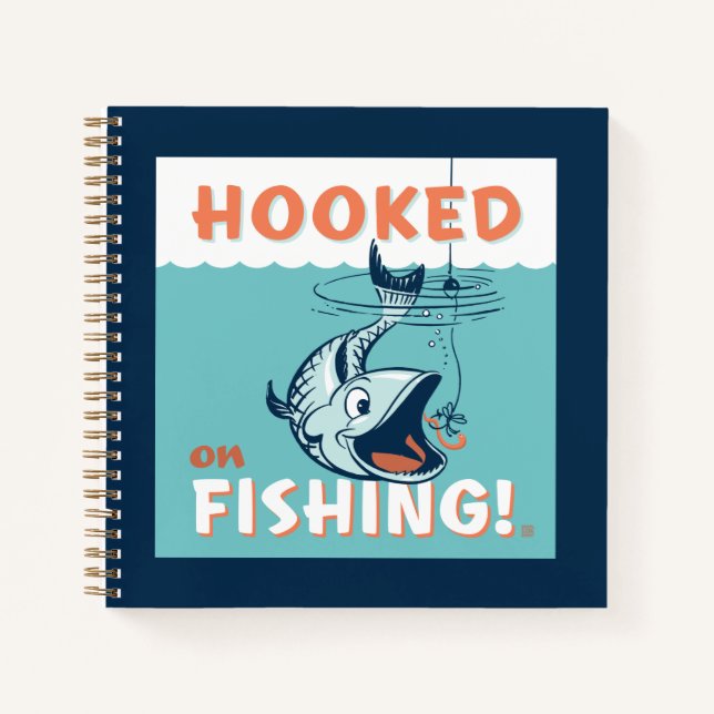 Hooked on Fishing Notebook (Front)