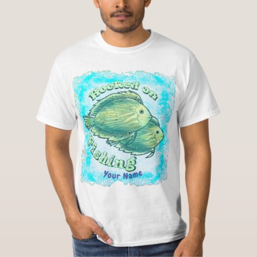 Hooked On Fishing  T_Shirt