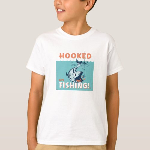 Hooked on Fishing T_Shirt