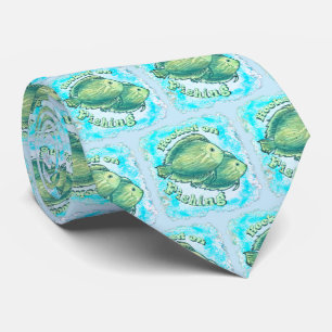Hooked On Fishing tie