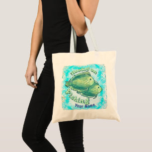 Hooked On Fishing Tote Bag